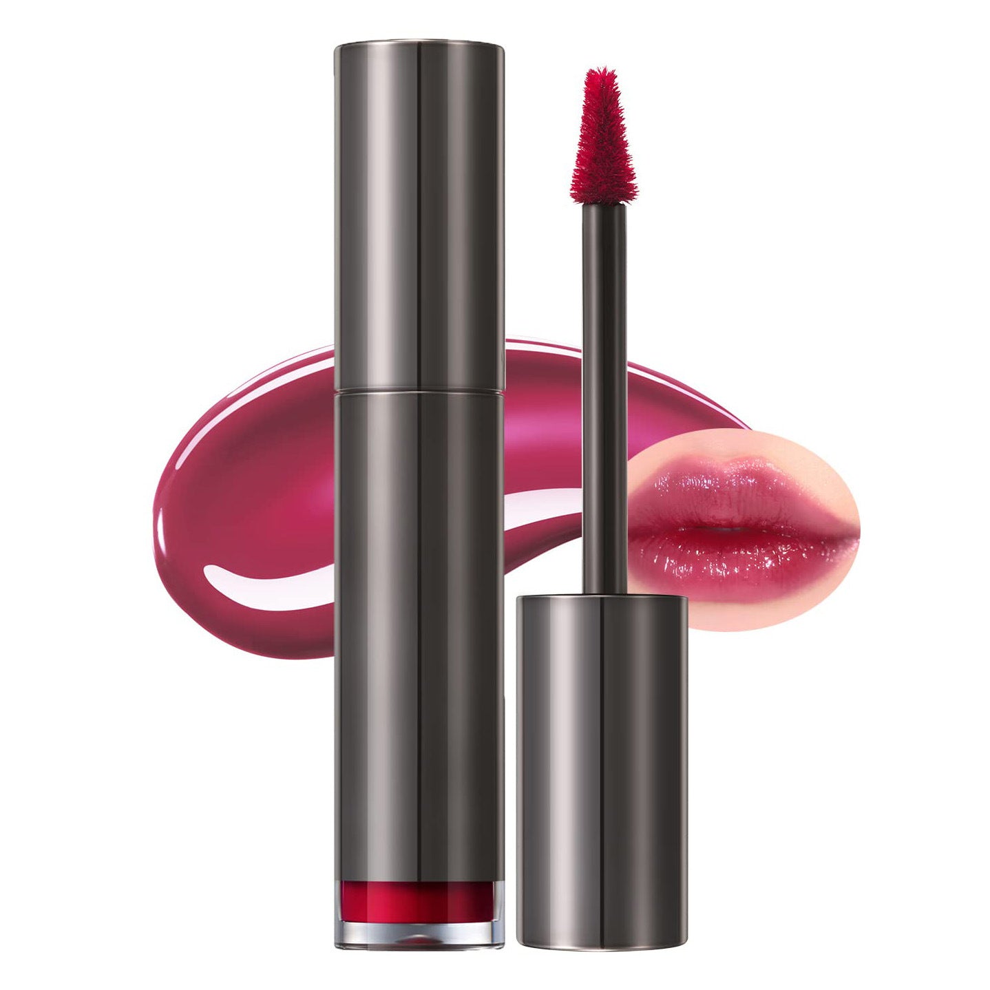 Grape Red Mirror Glossy Lip Gloss