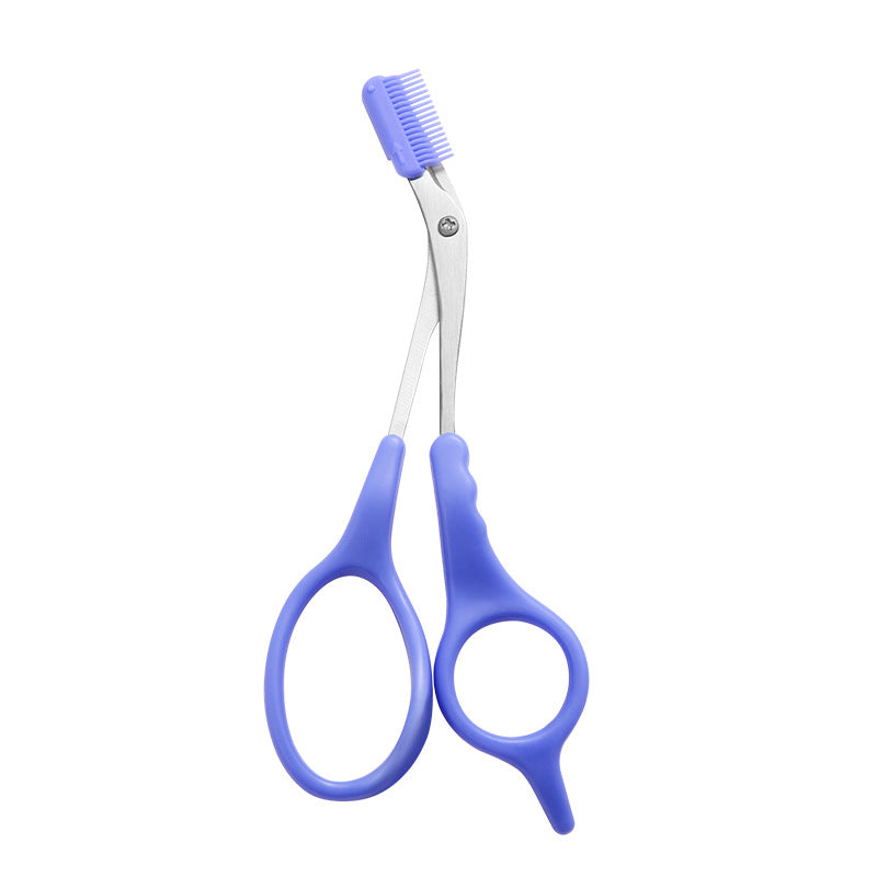 Precision Brow Scissors And Razor Grooming Tool