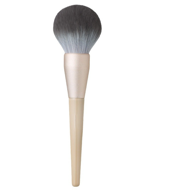 White gold loose powder brush makeup tool