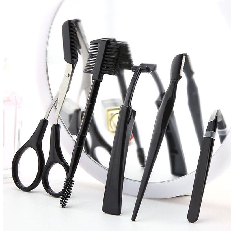 Beginner Brow Grooming Kit With Razor And Scissors