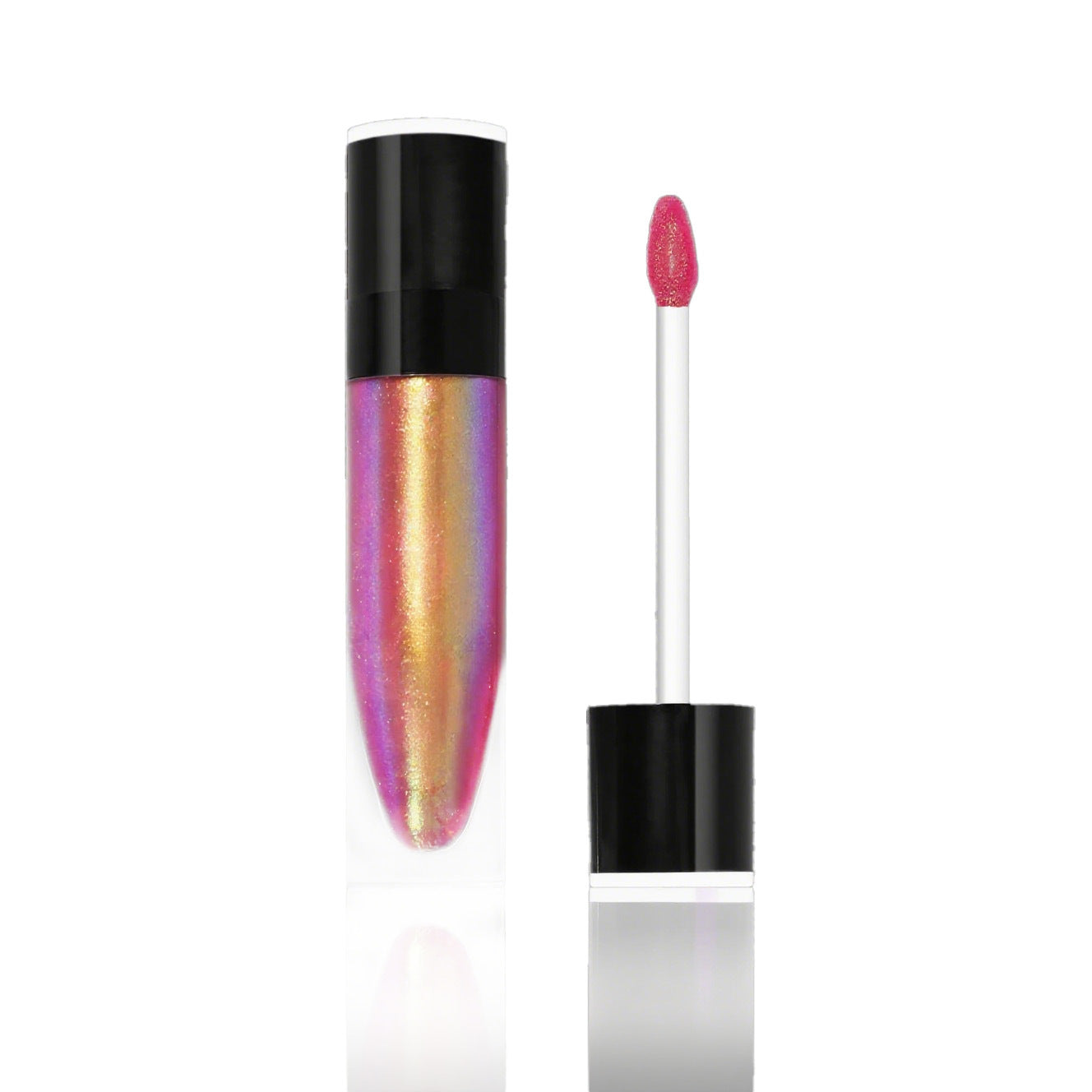 Fine shimmer mirror finish, moisturizing and lightweight lip gloss