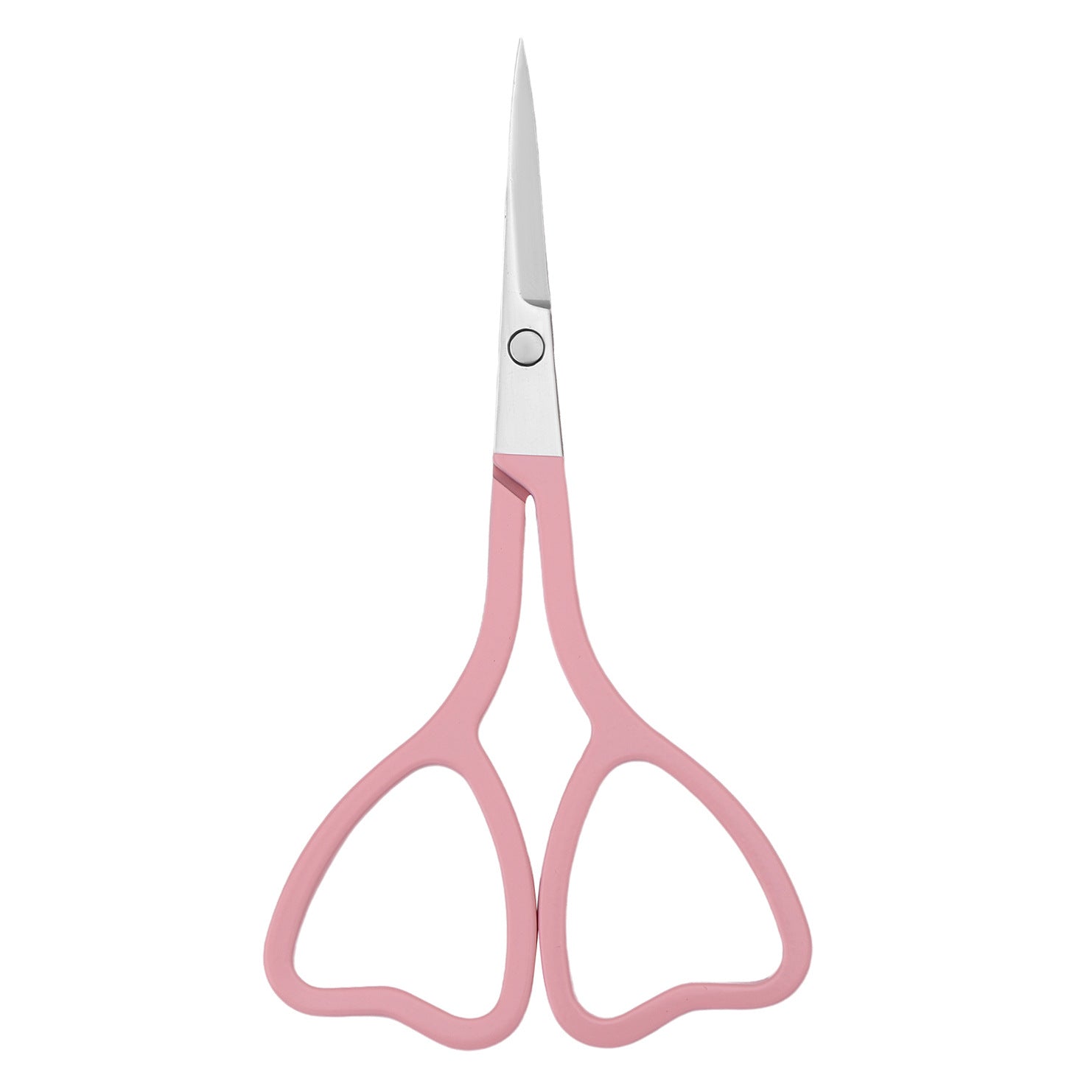 Stainless Heart-Tip Beauty Scissors For Brows