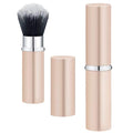 Retractable makeup brush, blush brush, powder brush, portable brush with bristles