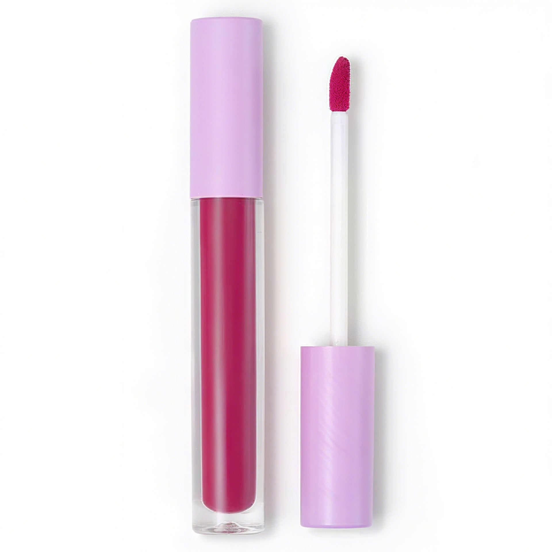Eggplant Red Matte Velvet Lip Gloss